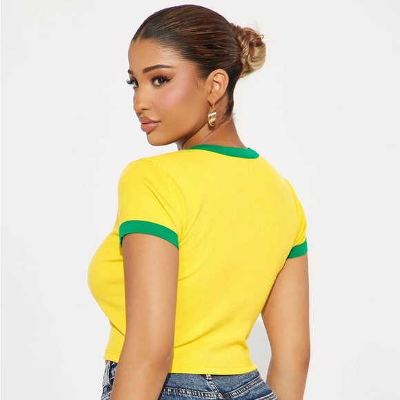 Brazil Ringer Tee - Picture 3 of 3